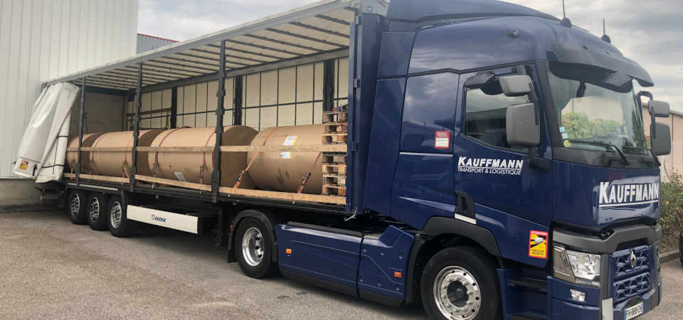 Kauffmann - Transport de marchandise et plateforme logistique en Alsace, Franche-comté - Belfort - Haut-Rhin - Strasbourg